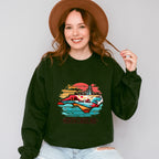 Colorful North Carolina State Design - States & Cities Unisex Crewneck T-Shirt Sweatshirt Hoodie