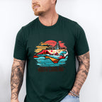 Colorful North Carolina State Design - States & Cities Unisex Crewneck T-Shirt Sweatshirt Hoodie