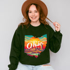 Colorful Ohio State Design - States & Cities Unisex Crewneck T-Shirt Sweatshirt Hoodie