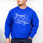 Happy New Year Sparkles - New Years Unisex Crewneck T-Shirt Sweatshirt Hoodie