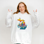 Colorful Michigan Design - States & Cities Unisex Crewneck T-Shirt Sweatshirt Hoodie