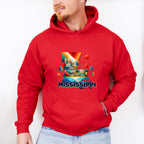 Colorful Mississippi Design - States & Cities Unisex Crewneck T-Shirt Sweatshirt Hoodie