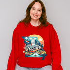 Colorful Missouri Design - States & Cities Unisex Crewneck T-Shirt Sweatshirt Hoodie
