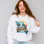 Colorful Missouri Design - States & Cities Unisex Crewneck T-Shirt Sweatshirt Hoodie