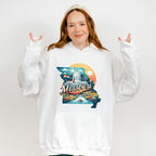 Colorful Missouri Design - States & Cities Unisex Crewneck T-Shirt Sweatshirt Hoodie