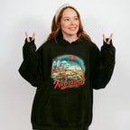 Colorful Nebraska Design - States & Cities Unisex Crewneck T-Shirt Sweatshirt Hoodie