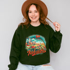 Colorful Nebraska Design - States & Cities Unisex Crewneck T-Shirt Sweatshirt Hoodie