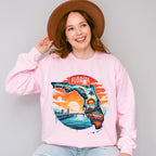 Colorful Florida Design - States & Cities Unisex Crewneck T-Shirt Sweatshirt Hoodie