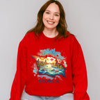 Colorful Georgia Design - States & Cities Unisex Crewneck T-Shirt Sweatshirt Hoodie
