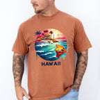 Colorful Hawaii Design - States & Cities Unisex Crewneck T-Shirt Sweatshirt Hoodie