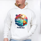 Colorful Hawaii Design - States & Cities Unisex Crewneck T-Shirt Sweatshirt Hoodie