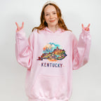 Colorful Kentucky Design - States & Cities Unisex Crewneck T-Shirt Sweatshirt Hoodie