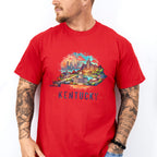 Colorful Kentucky Design - States & Cities Unisex Crewneck T-Shirt Sweatshirt Hoodie