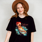 Colorful California Design - States & Cities Unisex Crewneck T-Shirt Sweatshirt Hoodie