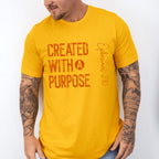 Created With A Purpose - Christianity Unisex Crewneck T-Shirt Sweatshirt Hoodie