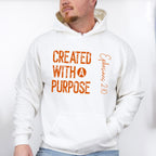 Created With A Purpose - Christianity Unisex Crewneck T-Shirt Sweatshirt Hoodie