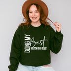 Letting God Do The Best - Christianity Unisex Crewneck T-Shirt Sweatshirt Hoodie