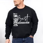 Letting God Do The Best - Christianity Unisex Crewneck T-Shirt Sweatshirt Hoodie