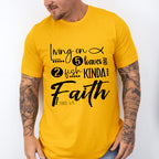 Living On Five Loaves And Two Fish - Christianity Unisex Crewneck T-Shirt Sweatshirt Hoodie