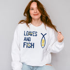 Five Loaves And Two Fish - Christianity Unisex Crewneck T-Shirt Sweatshirt Hoodie