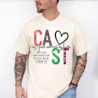 Cast All Your Worries On Him - Christianity Unisex Crewneck T-Shirt Sweatshirt Hoodie