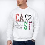 Cast All Your Worries On Him - Christianity Unisex Crewneck T-Shirt Sweatshirt Hoodie