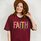 Faith Over Fear Colorful Design - Christianity Unisex Crewneck T-Shirt Sweatshirt Hoodie