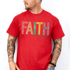 Faith Over Fear Colorful Design - Christianity Unisex Crewneck T-Shirt Sweatshirt Hoodie