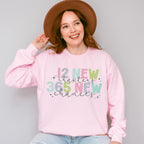 12 New Chapter 365 New Chances - New Years Unisex Crewneck T-Shirt Sweatshirt Hoodie