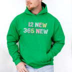 12 New Chapter 365 New Chances - New Years Unisex Crewneck T-Shirt Sweatshirt Hoodie