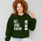 Be Still And Know That I Am God - Christianity Unisex Crewneck T-Shirt Sweatshirt Hoodie