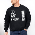 Be Still And Know That I Am God - Christianity Unisex Crewneck T-Shirt Sweatshirt Hoodie