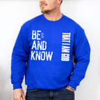 Be Still And Know That I Am God - Christianity Unisex Crewneck T-Shirt Sweatshirt Hoodie