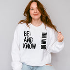 Be Still And Know That I Am God - Christianity Unisex Crewneck T-Shirt Sweatshirt Hoodie