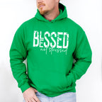 Blessed Not Stressed - Christianity Unisex Crewneck T-Shirt Sweatshirt Hoodie