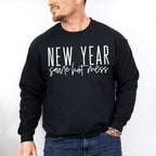 New Year Same Hot Mess Design - New Years Unisex Crewneck T-Shirt Sweatshirt Hoodie