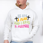 He Has A Plan - Christianity Unisex Crewneck T-Shirt Sweatshirt Hoodie