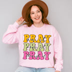 Pray Pray Pray - Christianity Unisex Crewneck T-Shirt Sweatshirt Hoodie