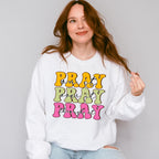 Pray Pray Pray - Christianity Unisex Crewneck T-Shirt Sweatshirt Hoodie