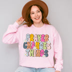 Prayer Changes Things - Christianity Unisex Crewneck T-Shirt Sweatshirt Hoodie