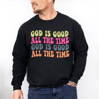 God Is Good All The Time - Christianity Unisex Crewneck T-Shirt Sweatshirt Hoodie