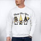 Happy New Year Gnomies - New Years Unisex Crewneck T-Shirt Sweatshirt Hoodie