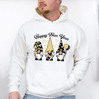 Happy New Year Gnomies - New Years Unisex Crewneck T-Shirt Sweatshirt Hoodie