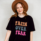 Faith Love Fear - Christianity Unisex Crewneck T-Shirt Sweatshirt Hoodie