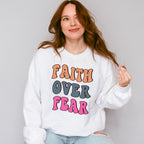 Faith Love Fear - Christianity Unisex Crewneck T-Shirt Sweatshirt Hoodie