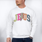 Jesus Lightning Bolt Design - Christianity Unisex Crewneck T-Shirt Sweatshirt Hoodie