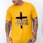 Jesus Cross Design - Christianity Unisex Crewneck T-Shirt Sweatshirt Hoodie