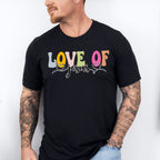 Love Of Jesus - Christianity Unisex Crewneck T-Shirt Sweatshirt Hoodie