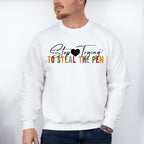 To Steal The Pen - Christianity Unisex Crewneck T-Shirt Sweatshirt Hoodie
