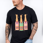 Sip Sip Hoo Ray! Champagne Design - New Years Unisex Crewneck T-Shirt Sweatshirt Hoodie